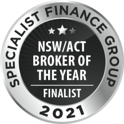 Specialist finance group - Broker of the year award badge